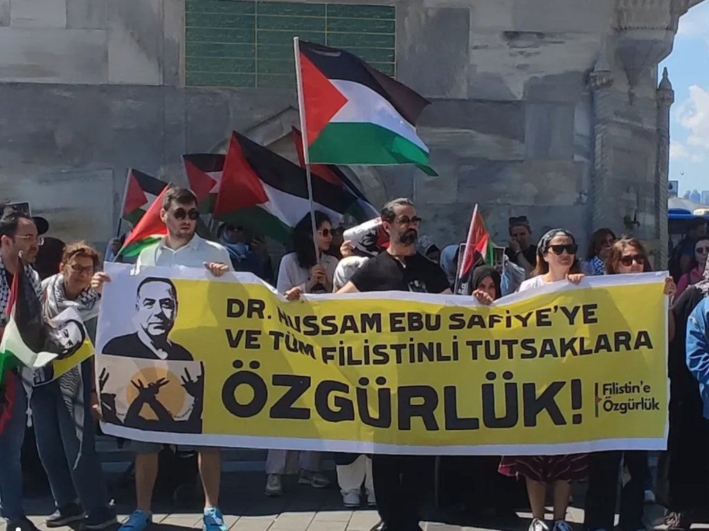 Dr. Hussam Ebu Safiye'ye ve Tüm Filistinli Tutsaklara Özgürlük!